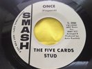 Garage Rock Promo 45 : The Five Cards Stud   Beg Me   Once   Smash 2080