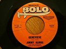 BOLO 45 RECORD 737/JIMMY HANNA DYNAMICS/GENEVIEVE/MOONLIGHT IN VERMONT/ VG