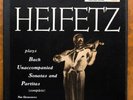 HEIFETZ / BACH Unaccopmained Sonatas & Partitas RCA LM 6105 ED1 3LP box set