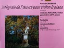 SCHUBERT Violin & Piano Works Geneviève Joy Michèle Auclair Erato STE 50136 LP