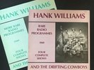 HANK WILLIAMS Radio Programmes 1949 + More CW 201/CW 202 JAMBALAYA VINYL 2 LP NM