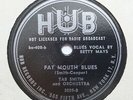 TAB SMITH BETTY MAYS Fat Mouth Blues/Riffin' The Bass HUB 3009 78RPM HEAR