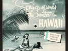 Spring Spends Winter In Hawaii RARE 60s EVA-TONE SOUNDSHEET Flexi Exotica PAN AM