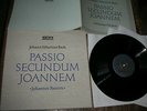 3LPBOX  stereo  BACH Johannes Passion  KARL RICHTER , DGG ARCHIV  M-/NM