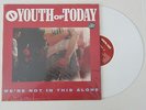 YOUTH OF TODAY We're Not In This Alone LP WHITE VINYL REVELATION SxE HC UNPLAYED