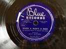 BILLY MITCHELL When a Man's a Man/Gossip in the Barnyard BLUE 123 R&B/Blues 1951