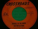 The Reflections Because Of You Rockets To The Moon Doo Wop 45 7' Record VG Oop