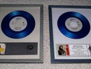 2X MICHAEL JACKSON bild single 7'' schallplatte records FANCY sandra prince POP