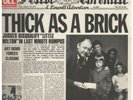 JETHRO TULL Thick As A Brick LP VINYL UK Chrysalis 1972 Fold Out VG+/EX-