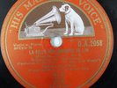 78 rpm HEIFETZ-BAY la fille aux cheveux de lin / hora staccato, HMV D.A. 2058