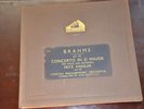 Brahms OP77 Concerto in D major Fritz Kreisler 78s records box set HMV