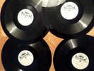 WOLVERINE 4-10 INCH 78 RECORD LOT/TOWN CRIERS/BARBERSHOP QUARTET/VG/VG+ MICHIGAN
