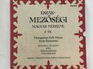 HUNGARIAN FOLK MUSIC OF RUMANIA   4 LP BOX W. BOOKLETS    MAGYAR NEPZENE I-IV