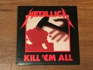 Metallica LP - Kill 'Em All - Elektra 9 60766-1 w/ Bonus Tracks