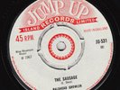 KING HORROR / BALDHEAD GROWLER The Sausage M- UK 45 calypso ska rocksteady HEAR