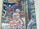 IRON MAIDEN - SOMEWHERE IN TIME  VINYL LP  UK  EMC3512  + INNER
