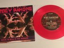Joey Ramone / Red Vinyl 45 w PS / Rock 'n Roll is the Answer / NM+