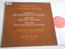 GRIEG RHEINBERGER MPS BASF VIOLONCELLO SONATAS PIANO HOELSCHER RAPF NM LP