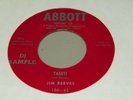 JIM REEVES-ABBOTT 180-45RPM TAHITI B/W GIVE ME ONE MORE KISS-RARE PROMO UNPLAYED