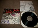 LP SONIC YOUTH EVOL 1986 Original Vinyl SST059 w/ Lyric Page - MINT / MINT