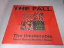 The Fall:  Unutterable  Testa Rossa Monitor Mixes  RSD  2019    NEW  LP