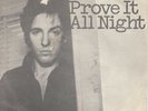 BRUCE SPRINGSTEEN PROVE IT ALL NIGHT / FACTORY 1978 RECORD YUGOSLAVIA 7