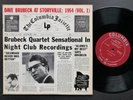 DAVE BRUBECK QUARTET At Storyville Vol. 1 LP COLUMBIA CL 6330 US '54 DG MONO 10