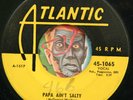 HEAR T-Bone Walker 45 Papa Ain't Salty T-Bone Shuffle ATLANTIC EX blues R&B