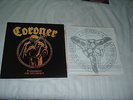 CORONER Punishment Decadenc LP Fantastic Thrash ORIGINAL US PROMO press MINT-