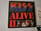 KISS- KISS Alive II PYE CALD5004 Vinyl (Black, Translucent to Red) 1977 UK.
