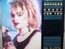 MADONNA - Crazy For You, Dutch 1985 Geffen WITHDRAWN 12” Single Holland