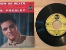 RARE FRENCH EP ELVIS PRESLEY STUCK ON YOU FIRST PRESSING RECORD W/ RAREST SLEEVE