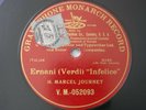 Marcel Journet Verdi Ernani Infelice Red G&T 12