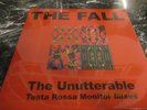 THE FALL  THE UNUTTERABLE  TESTA ROSSA MONITOR MIXES   RSD  2019