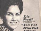 LIZ VERDI--RARE NORTHERN SOUL PICTURE SLEEVE ONLY--(U LET HIM GET AWAY)--PS--PIC