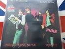 The Damned Love Song German Reissue sleeve PUNK sticker TRANS BLUE VINYL