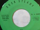 Steady Wailin' Sid RARE DJ Copy Pig Protect Your Heart Rock Steady Evansville 45