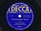 OLLIE SHEPARD     DECCA 7508    E     Frankenstein Blues / Little Pigmeat