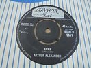 Arthur Alexander - Anna 1962 UK 45 LONDON NORTHERN SOUL