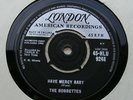 THE BOBBETTES - ' HAVE MERCY BABY '  (1960)  Scarce London  HLU 9248    Exc
