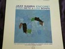 Jazz Samba Encore  Stan Getz / Luiz Bonfa LP Verve V6-8523 Stereo