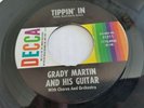 GRADY MARTIN and HIS GUITAR - Tippin' In / The Fuzz 1961 FUZZ EXOTICA INSTRO ex