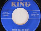 JOHNNY O’NEAL KING 4599 JOHNNY FEELS THE BLUES SO MANY HARD TIMES SCARCE R&B 45