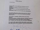 Cream Ginger Baker And Jack Bruce Signed White Room Typed Lyrics Clapton Related