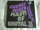 CHURCH OF MISERY, MASTER OF BRUTALITY LP, NEAR MINT UK PRESS LP, LTD TO 300