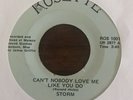 STORM   Rare Modern Soul 45 CAN’T NOBODY LOVE ME LIKE YOU DO - Rosette