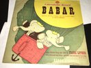 Story and Travels Of Babar Frank Luther Decca ‎DU 90009 1947 Jean de Brunhoff