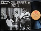 DIZZY GILLESPIE's Big 4 LP PABLO RECORDS 2310 719 US '75 JAZZ Joe Pass Ray Brown