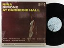 NINA SIMONE At Carnegie Hall COLPIX LP VG++/NM mono SHRINK