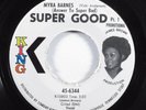 Funk 45 MYRA BARNES Super Good (Answer To Super Bad) KING VG++ promo HEAR